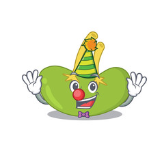 smiley clown spleen cartoon character design concept