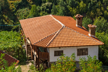 Fototapeta na wymiar Medieval Churilovo monastery, Bulgaria