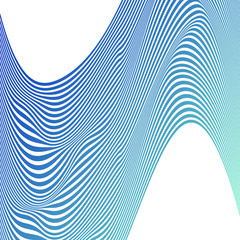 ABSTRACT COLORFUL WAVY LINE PATTERN BACKGROUND. COVER DESIGN 