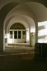 interior of an old building