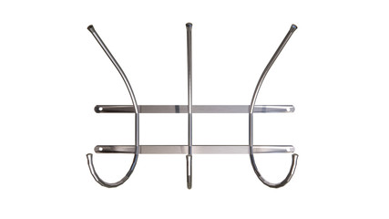 Fototapeta premium Steel wall hanger - forged Illustration in 3D - 1