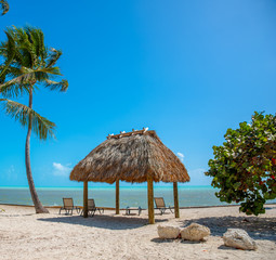 Gazebo by the sea in Florida