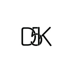 d5k letter original monogram logo design