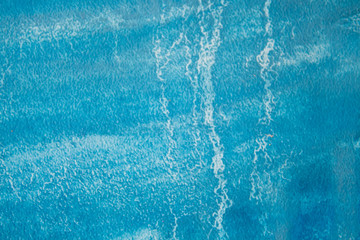  Watercolor dark blue stains with black spots as modern background. Watercolor texture with gradient