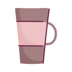 coffee cup beverage isolated icon design