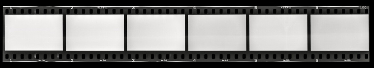 long film strip, blank photo frames, free space for your pictures, real high-res 35mm film strip...