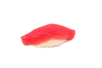Nigiri Sushi isolated in a white background.