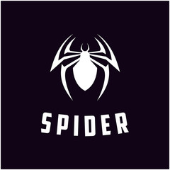 Awesome Spider logo design silhouette © Weasley99