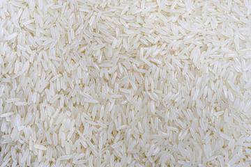 Milled Thai jasmine rice background