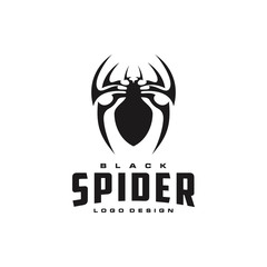 Awesome Spider logo design silhouette © Weasley99