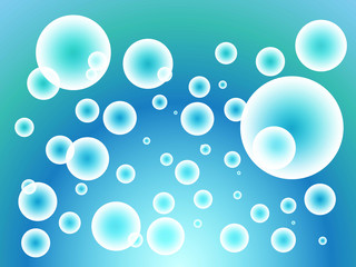 バブルのイメージイラスト