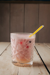 cocktail on the table