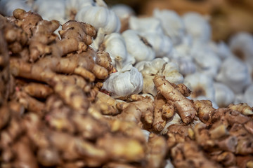 ginger and garlic