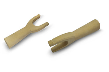 catapult on a white background,with clipping path