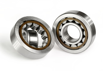 Two roller bearings