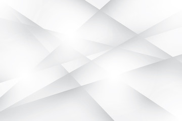 Obraz premium Abstract geometric white and gray color background. Vector, illustration.