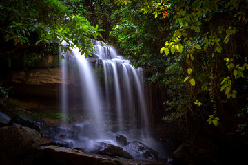 Sumrongkiat Waterfall in thailand