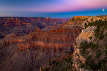 Fototapeta na wymiar sunset at Grand Canyon USA