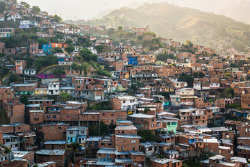 Brick Houses in Medellin Colombia