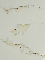 old white wall with crack texture