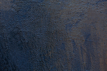 texture of black paint on a loft wall