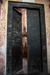 Door opening on the main room of the monastery of Ghelati.