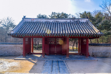 Jongmyo Shrine In Seoul
