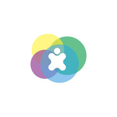 People Logo Icon Care Design