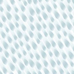 Fototapeta na wymiar Seamless blue shower background of many raindrops with stripes of light behind.