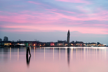 Burano all' alba 