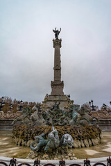 Fototapeta na wymiar Monument aux Girondins in Bordeaux, France