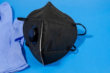 remedies against coronavirus infection on a blue background