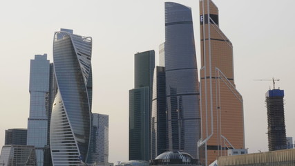 Obraz premium Moscow city (Moscow International Business Center) , Russia
