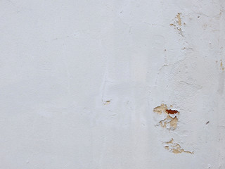 old white concrete wall with crack texture