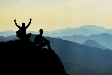 The adventures of the mountaineer duo exploring mountain ranges and unusually beautiful mystical places