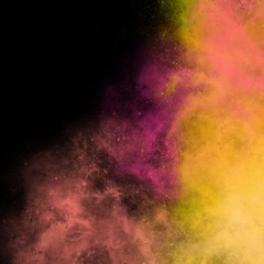 Cosmic galaxy with shining stars beautiful,background illustration with copy space.