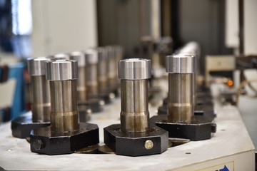 close up of a machine