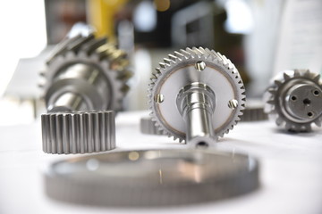 close up of a gears