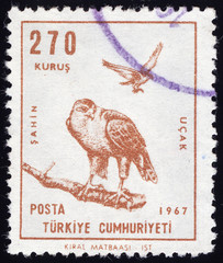 Postage stamps of the Republic of Turkey is offset printing Postal Telegraph and Telephone...