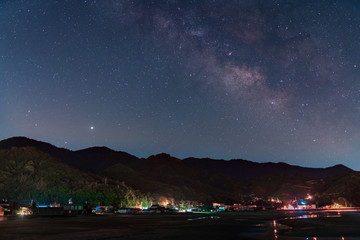 父母ヶ浜の星空