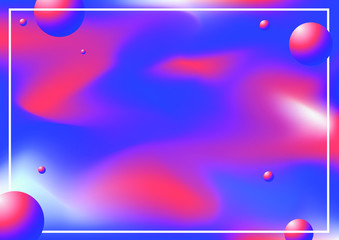 vector abstract background, pink and blue gradient background, modern abstract background