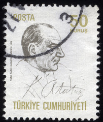 Postage stamps of the Republic of Turkey is offset printing Postal Telegraph and Telephone...