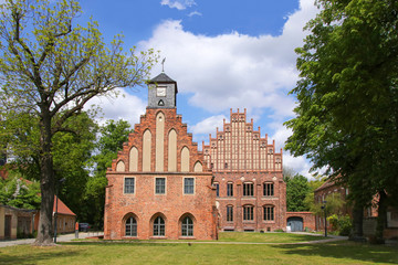 Fototapeta na wymiar The famous Zinna Abbey (Kloster Zinna) in federal state Brandenburg - Germany