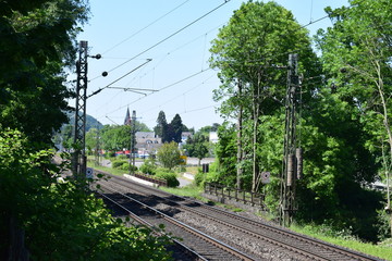 Eisenbahntrasse Rheinschiene, linksrheinisch