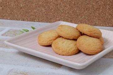 クッキー、ビスケット、甘い、お菓子、おやつ、バター、食べ物、洋菓子
