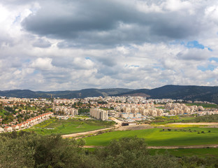 The southern districts of Beit Shemesh