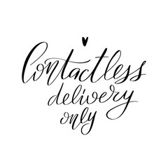 Vector calligraphy illustration isolated on white background.