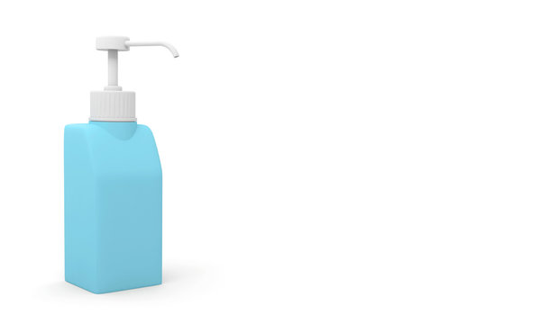 hand sanitizer gel liquid disinfectant bottle  plastic soap hydroalcoholic alcohol