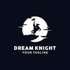 Knight Logo design template idea