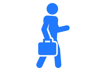 office man icon. businessman icon vector